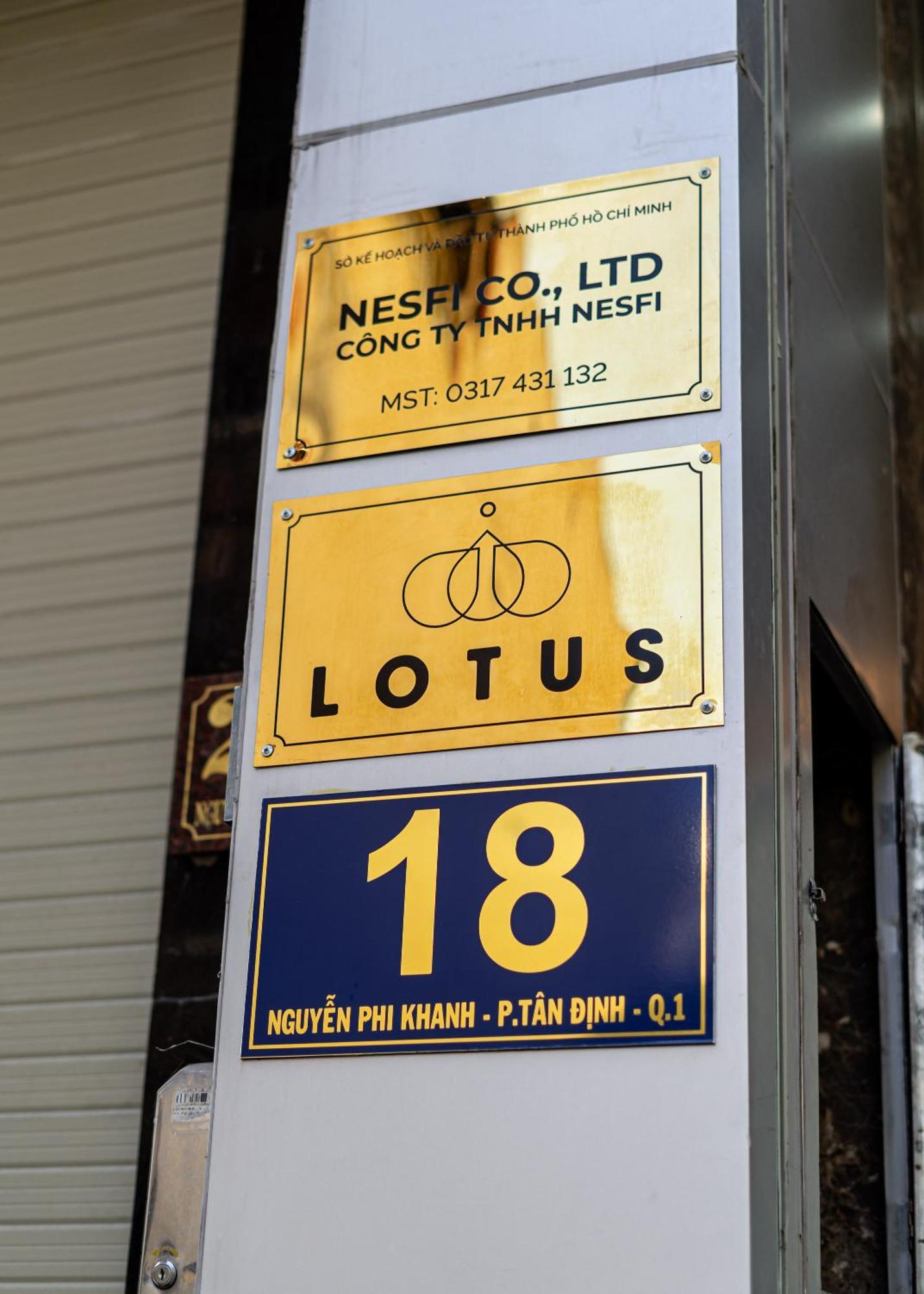 Lotus Hotel Nguyen Phi Khanh Q1 Хошимин Екстериор снимка